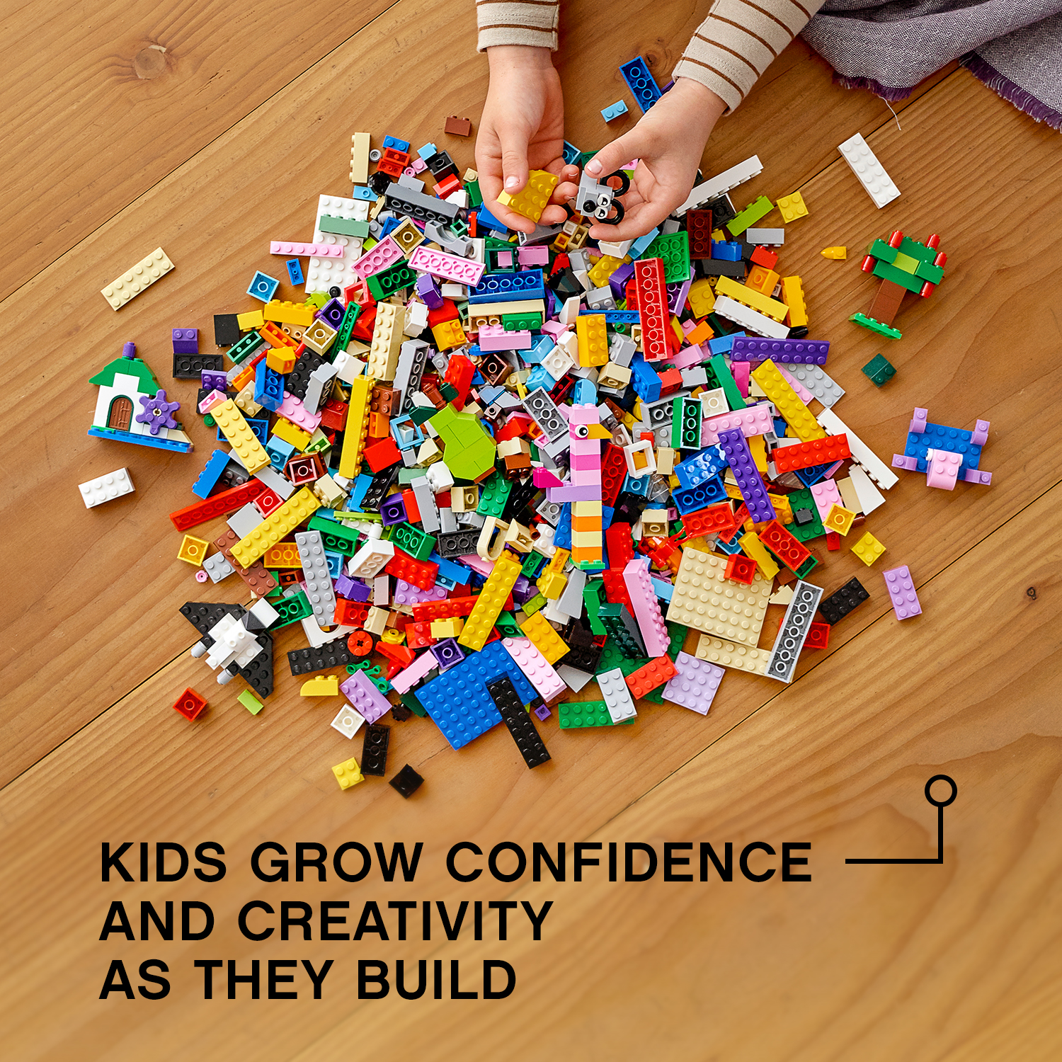 Đồ chơi LEGO Classic Bộ Gạch Sáng Tạo 1200 Chi Tiết 11016