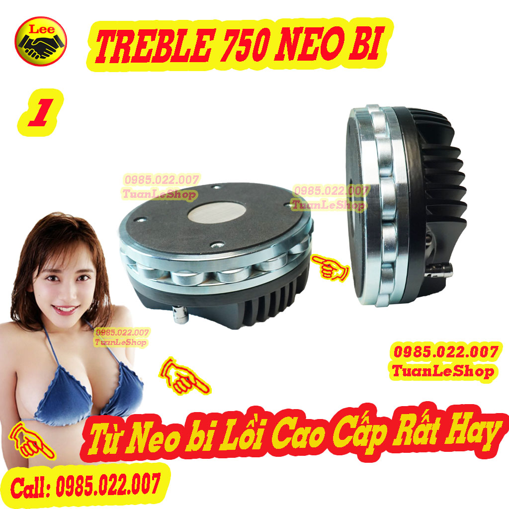 02 LOA TREBLE 750 J B TỪ NEO BI LỒI CAO CẤP – GIÁ 01 CẶP CỦ TREP 750 CÁNH NHÔM