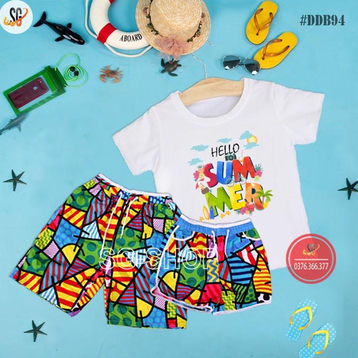 Đồng Phục Đi Biển - SUMMER - Đủ size (DDB94)