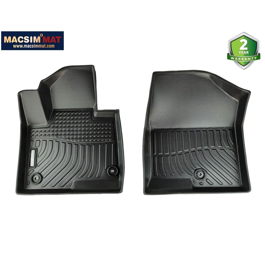Hyundai Santafe 2013-2018 -Thảm lót sàn xe ô tô Nhãn hiệu Macsim chất liệu nhựa TPE hàng loại 2
