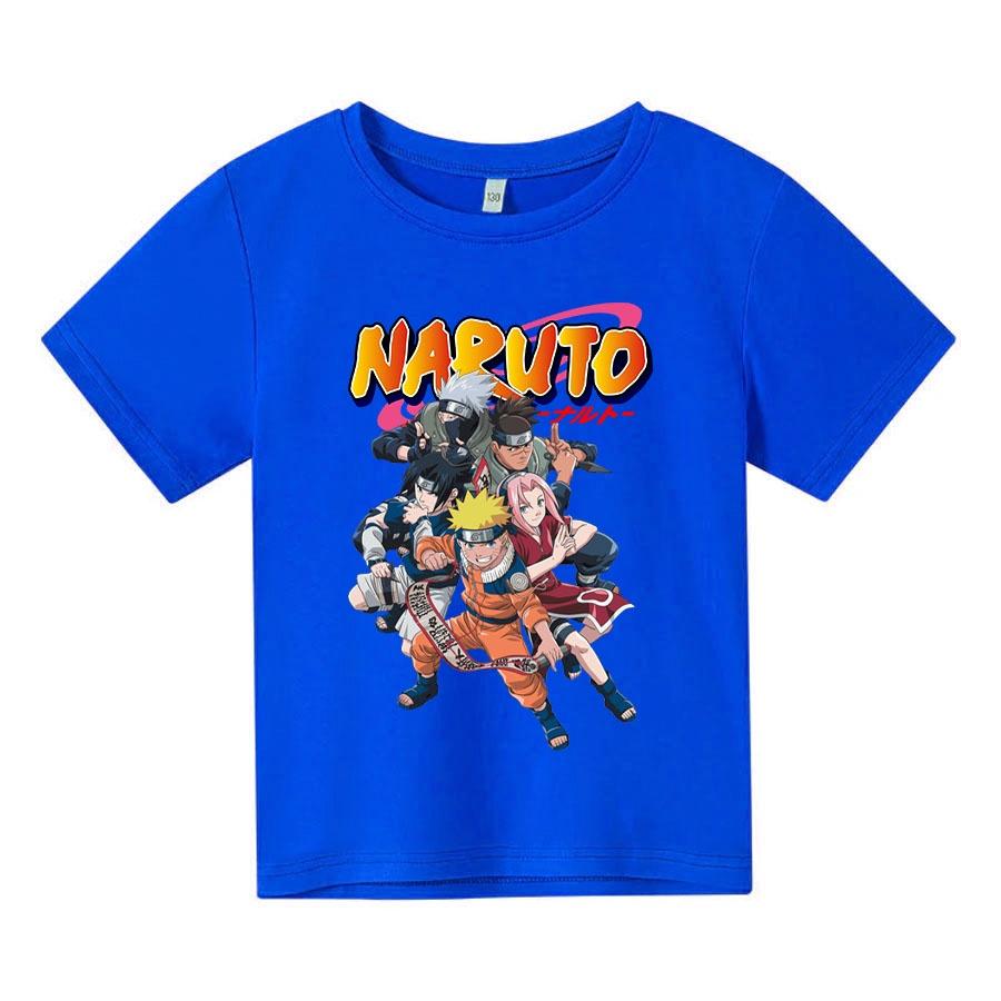 Áo thun cho bé NARUTO 1, 4 màu, có size người lớn, áo thun trẻ em Anam Store