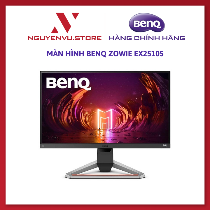 Màn hình BenQ Zowie EX2510S (24.5inch/FHD/IPS/165Hz/1ms/400nits/HDMI+DP+Audio/HDRi/FreeSync/Loa) - Hàng Chính Hãng