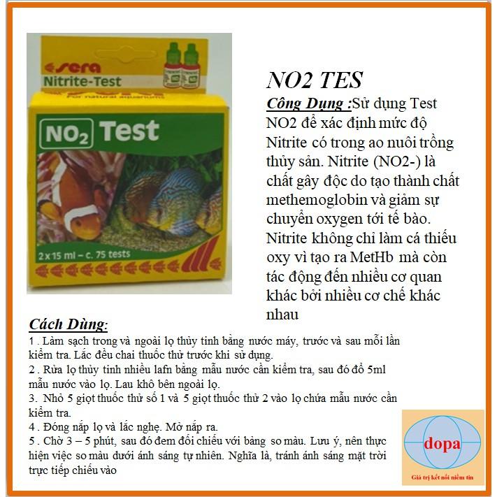 Sera NO2 Test Kit – Germany  DOPA.COM.VN