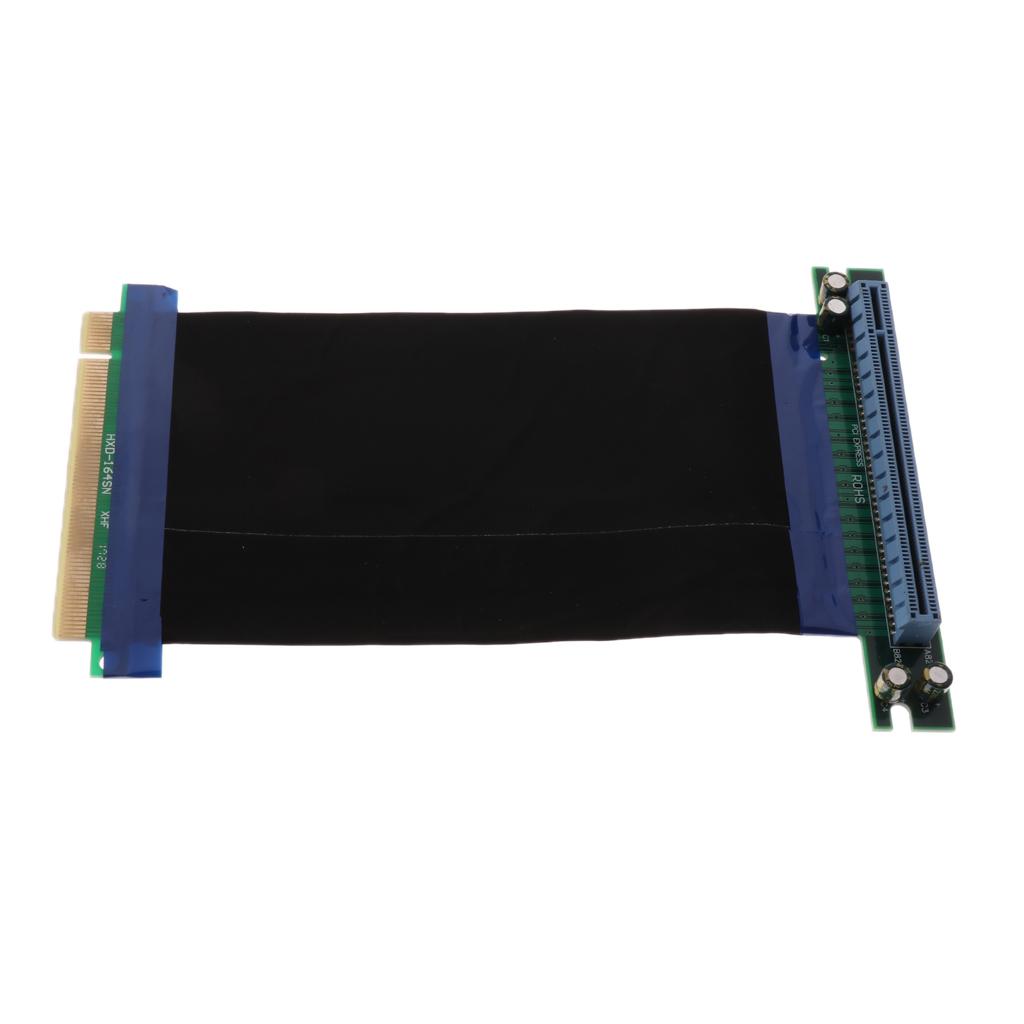 PCI-E 16X Riser Card Adapter Flexible Extension Cable 164Pin