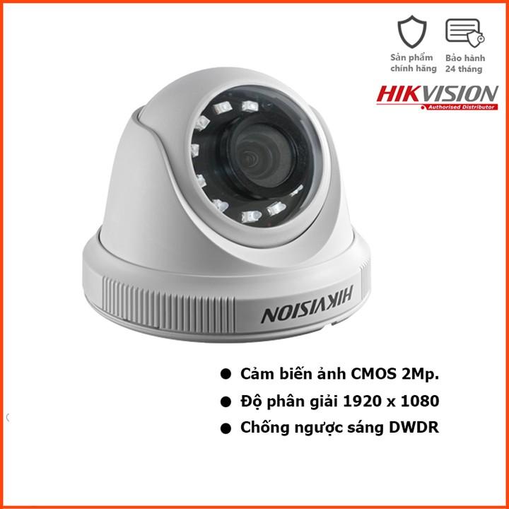 Camera HDTVI Dome 2MP HIKVISION DS-2CE56B2-IPF - Chính hãng Nhà An Toàn