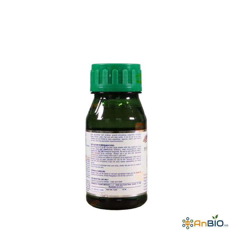 Phân Bón Lá PEKA 0-29-26 Chai 240ml KÍCH NỤ KÍCH HOA – TO TRÁI NẶNG KÝ
