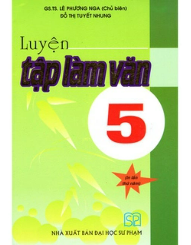 Sách - Luyện Tập Làm Văn Lớp 5