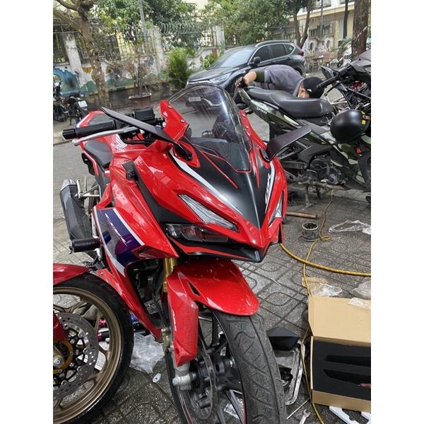 Gương Cnc phong cách H2R lắp cho Honda CBR650R-CBR150R-CBR250RR- Yamaha R3-Yamaha R15V3