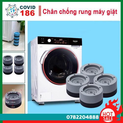 Combo 4 Đế Cao Su Lót Chân Máy Giặt Chống Rung Chống Ồn Hiệu Quả, Đế Chống Rung Máy Giặt Làm Bằng Silicon - CH Hương Thị Miễn Phí Vận Chuyển
