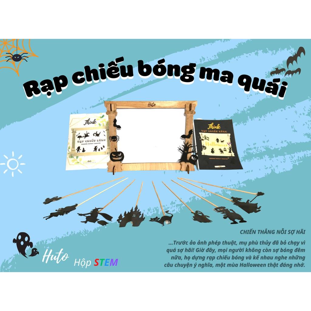 Đồ chơi Halloween - Hộp Halloween kì bí - Combo 3 trong 1, đồ chơi giáo dục