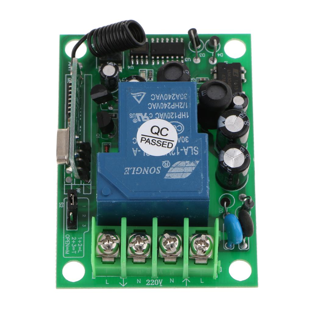 High Quality Wireless Remote Control Switch Relay Receiver RF Transmitter