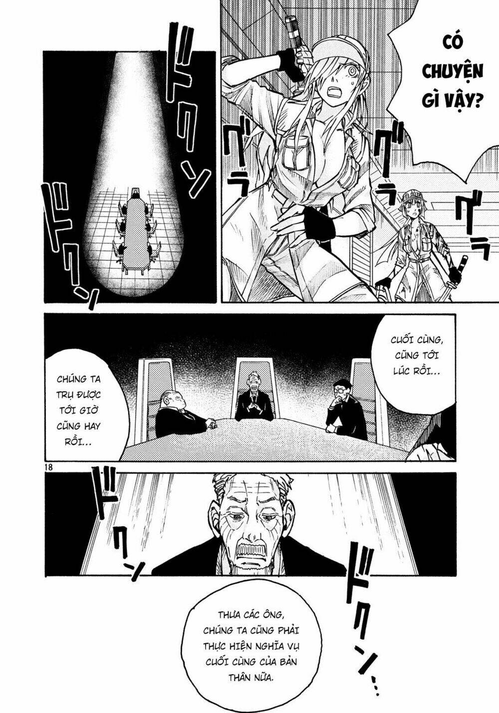 biệt đội tế bào black - hataraku saibou black chapter 9 17