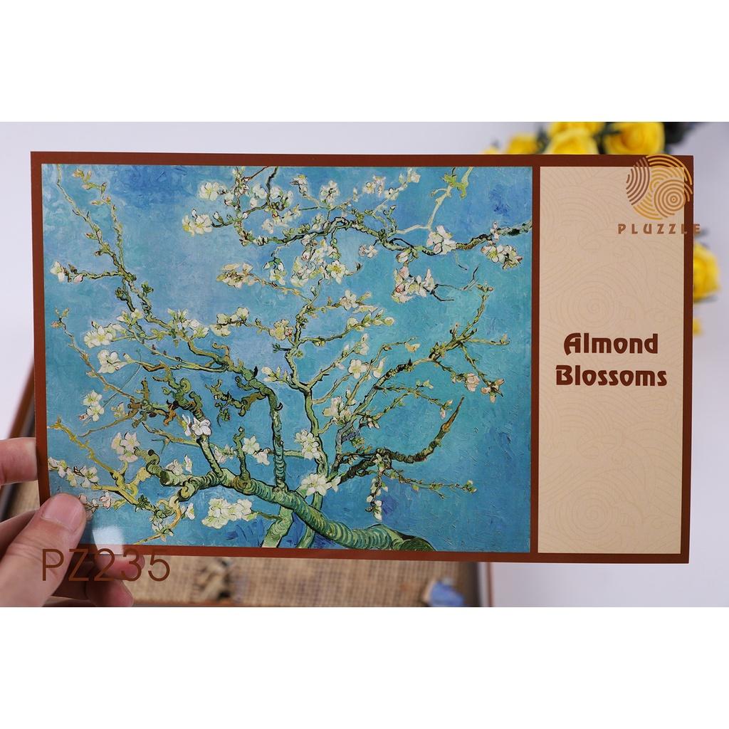 PLUZZLE Bộ xếp hình gỗ thông minh puzzle đồ chơi ghép hình 500 miếng - PZ235 - Almond Blossoms