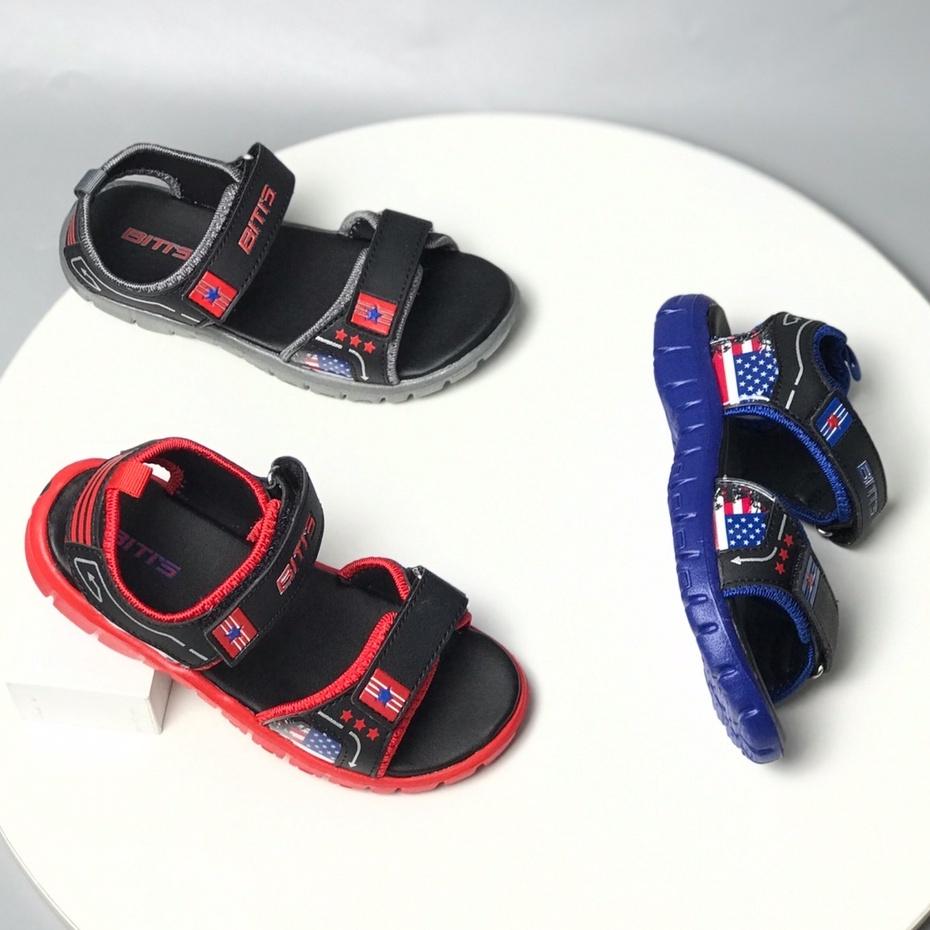 Sandal học sinh họa tiết cờ Mỹ đế siêu nhẹ DEB009100