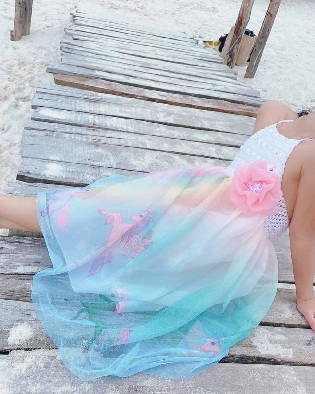 Size Đầm/Váy công chúa tutu dễ thương cho bé - Yếm Len