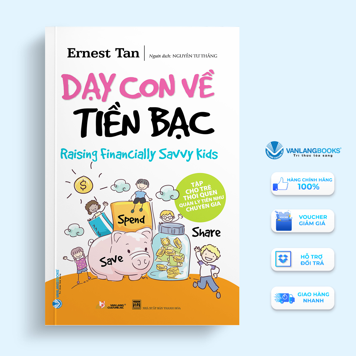 Dạy Con Về Tiền Bạc - Vanlangbooks
