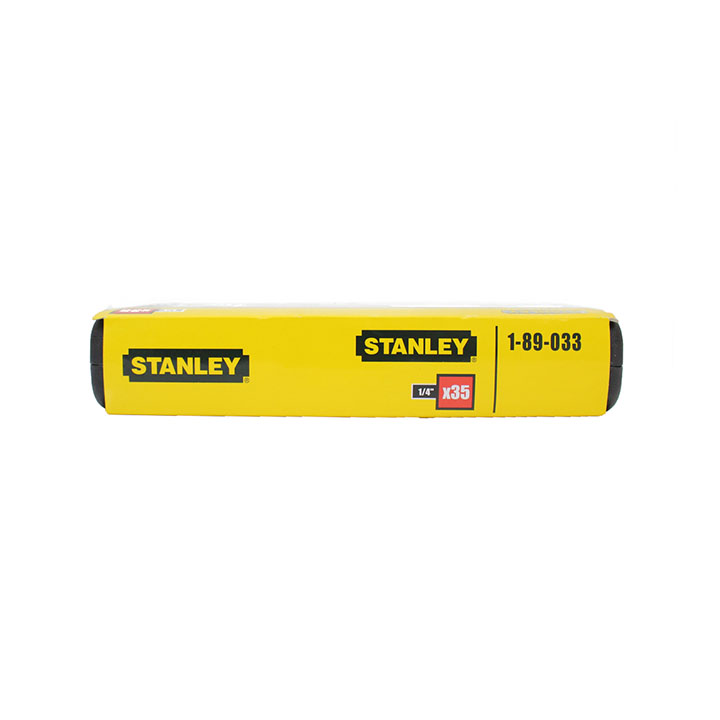 Đầu tuýp bộ 1/4&quot; MET 35 chi tiết Stanley 89-033-1