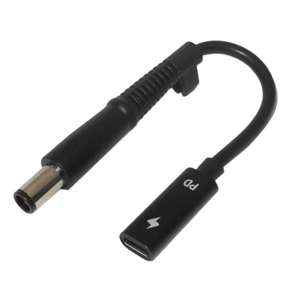 Type C Socket Up to 7.4mm X 5.0mm Power Supply Cord Charger Power Supply