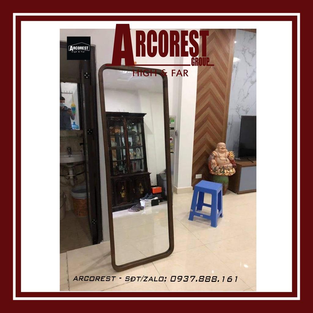 Gương toàn thân,Gương soi toàn thân ARCOREST có khung viền gỗ tự nhiên mã ARC110