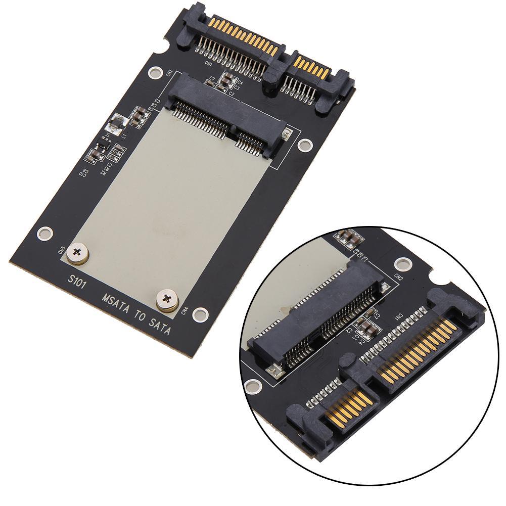 MSATA SSD đến 2.5 '' SATA 6.0GPS Bộ chuyển đổi Bộ chuyển đổi Module Mini PCIe SSD SSD chất lượng cao MSATA SSD đến 2.5 '' SATA 6.0GPS
