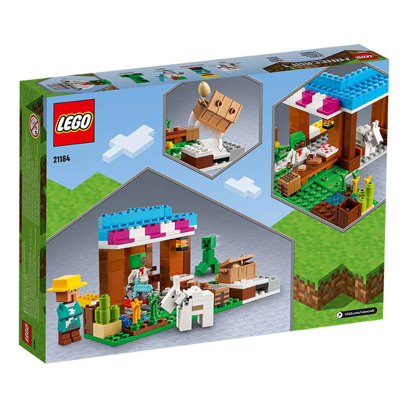 Đồ Chơi LEGO Tiệm Bánh Minecraft 21184 (154 chi tiết)