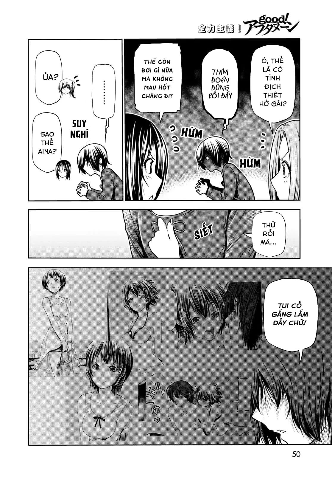 cô gái thích lặn - grand blue chapter 72 28