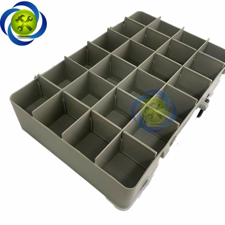 Thùng đựng ốc vít Buddy BK0011 S302 kích thước 36 x 23 x 10cm hai mặt có 44 ngăn