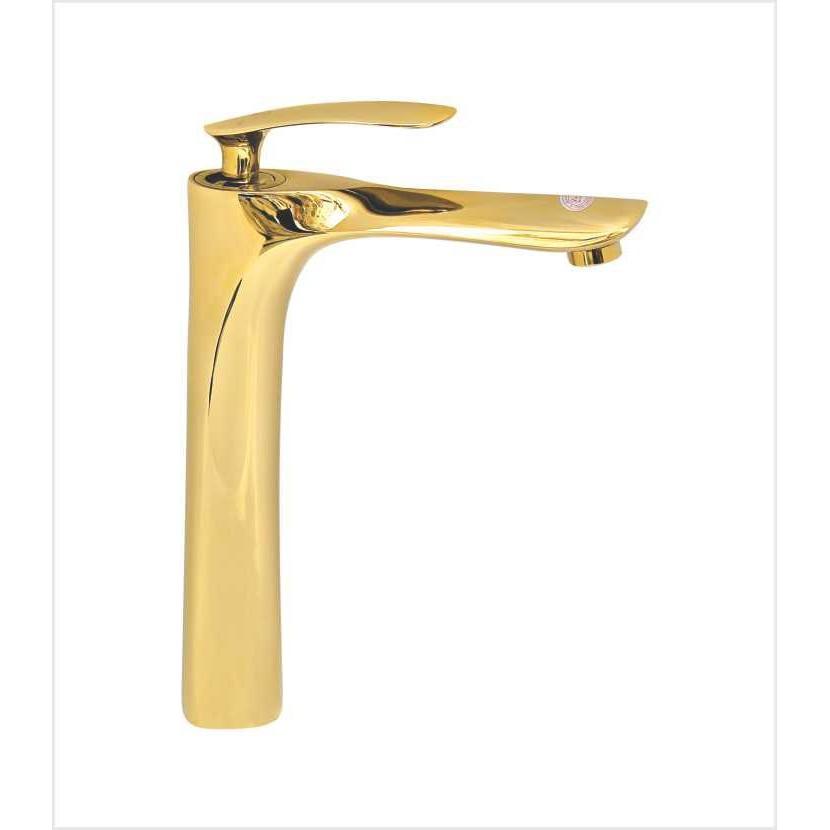 Vòi lavabo mạ vàng 30cm EV-MV31