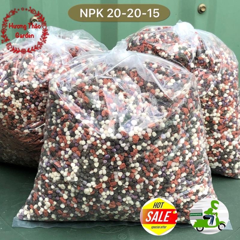 Phân Bón NPK 20-20-15 Đầu Trâu túi 1kg