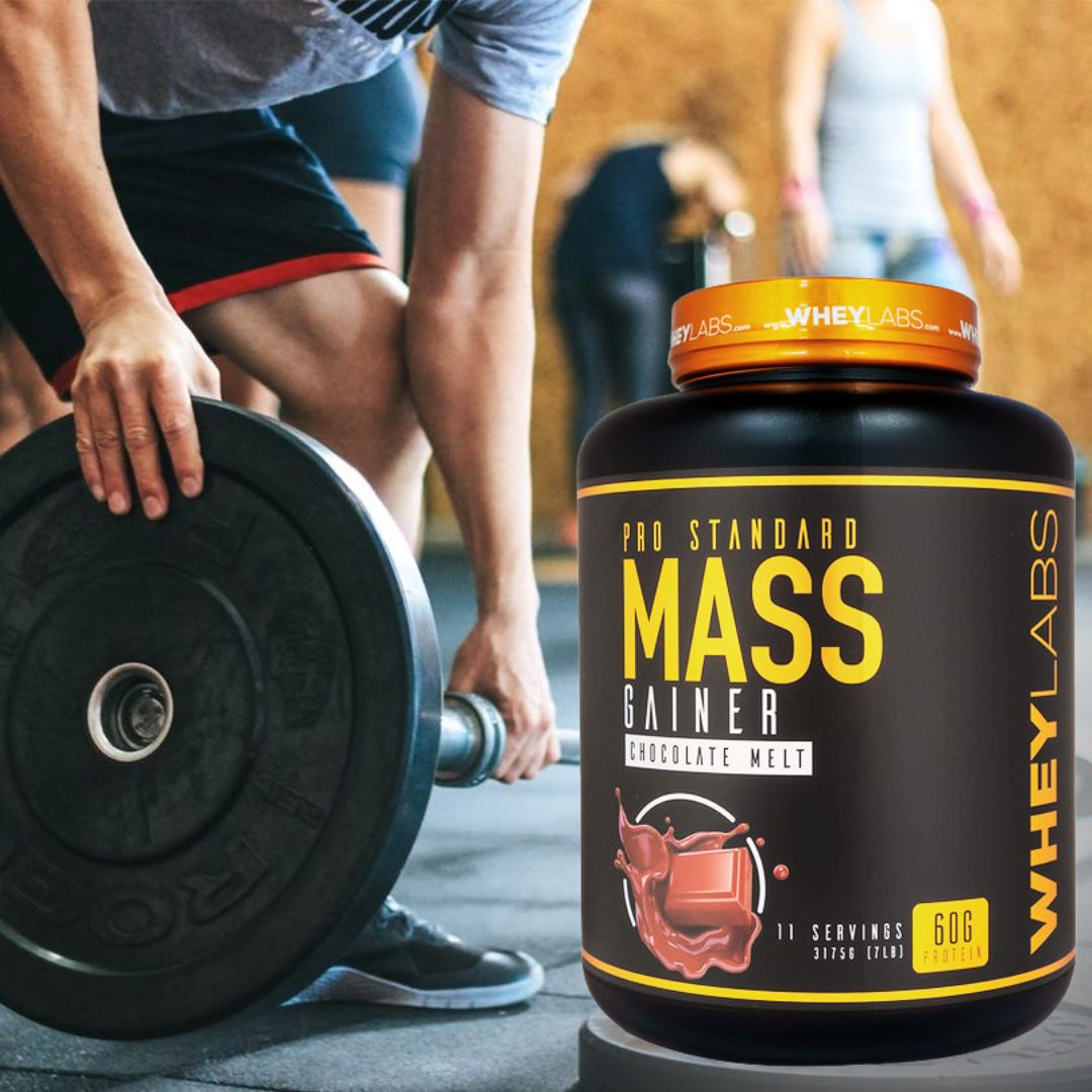 COMBO 2 hũ Sữa tăng cân và tăng cơ Wheylabs Pro Standard Mass 7lbs (3.1kg) – Vị Chocolate Melt – TẶNG KÈM 1 Shaker