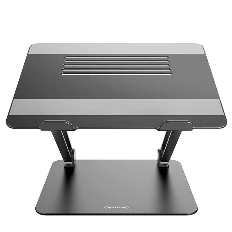 Giá đỡ tản nhiệt Macbook Laptop hiệu Nillkin ProDesk Adjustable Laptop Stand (Laptop 9 inch đến 17 inch giúp tản nhiệt, thiết kế nhôm nguyên khối chống mỏi cổ khi làm việc) Max12 - hàng chính hãng