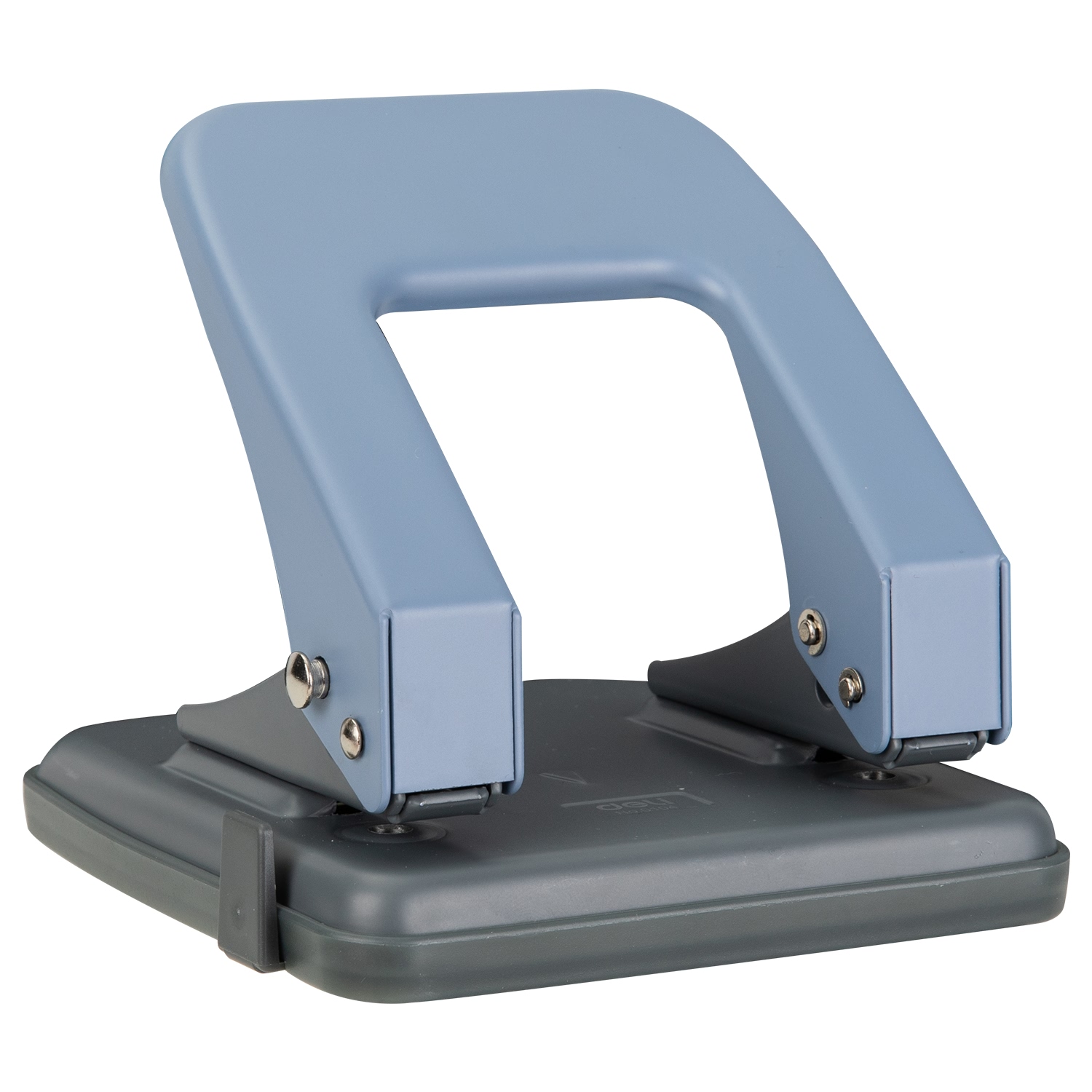 Máy Đục Lỗ 35 Tờ Deli, Xanh Dương, Ghi Xám - 1 Cái E0104