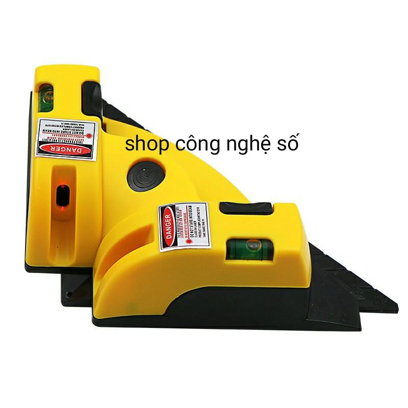 Thước ke góc vuông Laser máy đo góc vuông 90 độ bằng tia Laser đa năng