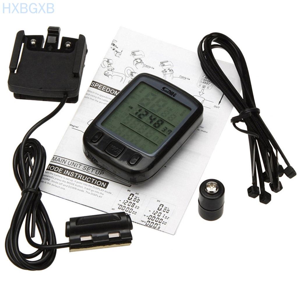 Bike Speedometer Odometer LCD Display Digital Cycling Computer Auto Power Off with Backlit