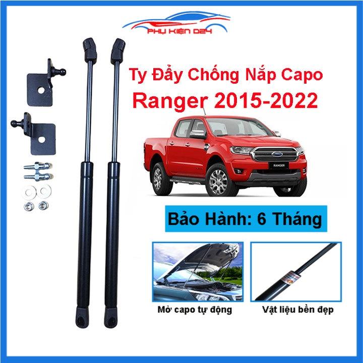 Ty thủy lực chống nắp capo cho xe Ranger 2015-2016-2017-2018-2019-2020-2021-2022