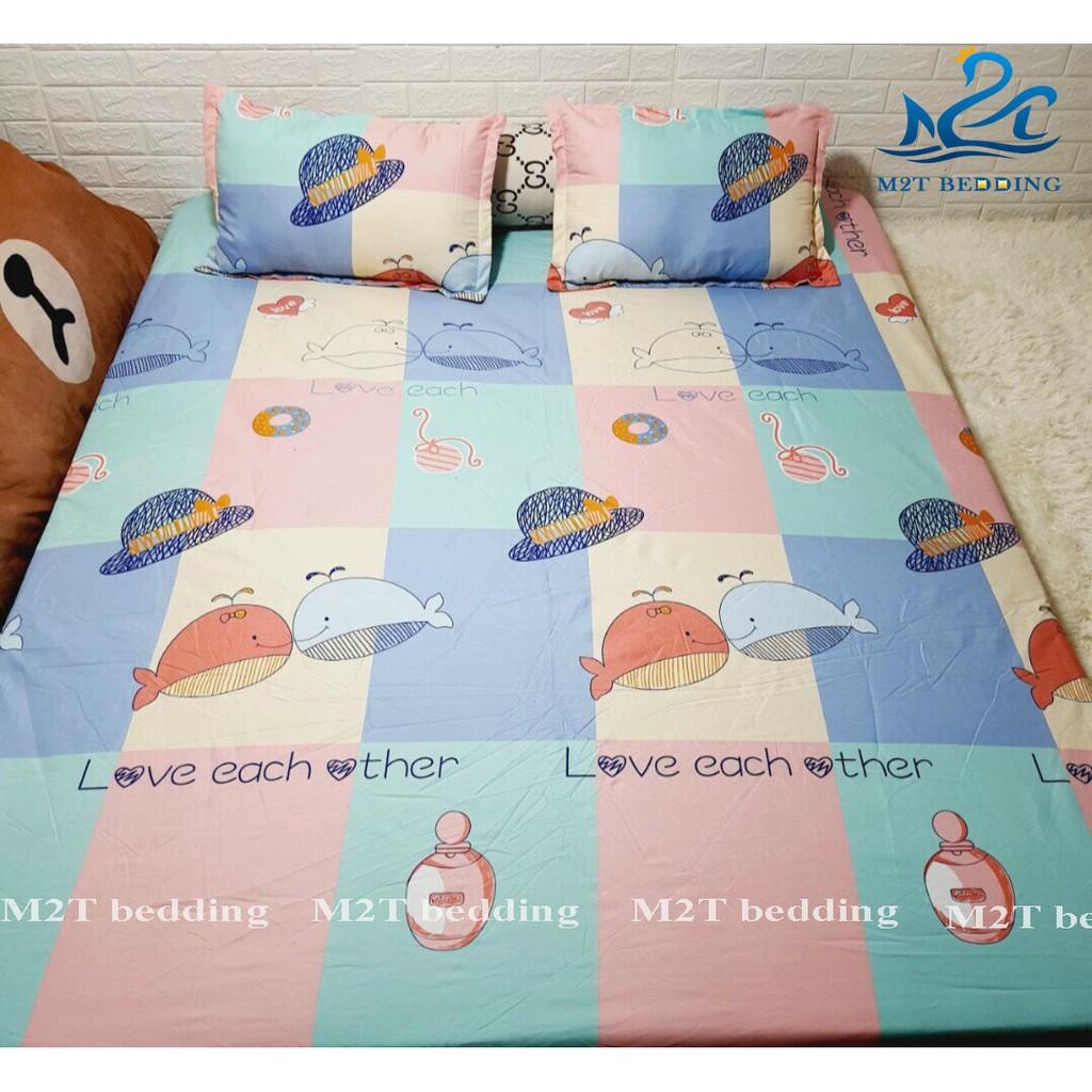 Ga chống thấm Cotton M2T bedding ga chống thấm thun Nano kháng khuẩn không nóng,bí
