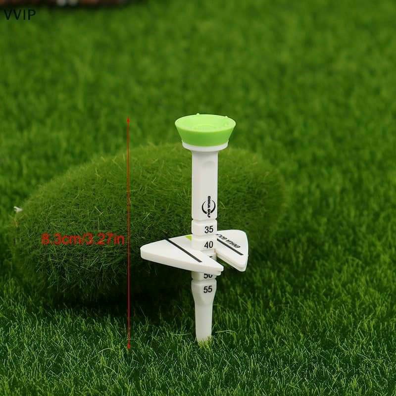 Tee golf thế hệ mới, chất liệu nhựa dẻo, điều chỉnh độ cao theo ý, có vạch kẻ line