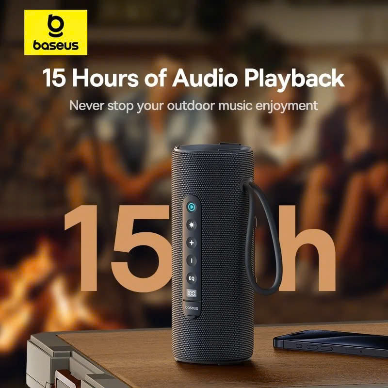 Loa Bluetooth Di Động Baseus AeQur 30 Air Outdoor (Bluetooth v5.3, IPX5, 16H)- hàng chính hãng