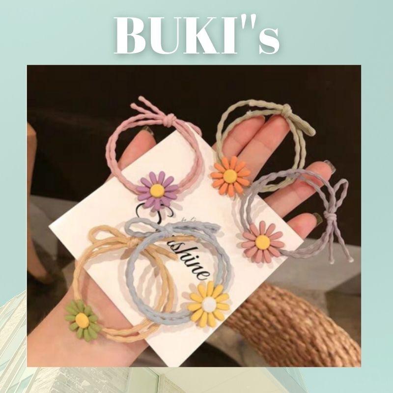 Dây buộc tóc ️️ Dây chun buộc tóc - Buộc tóc hoa cúc hottrend