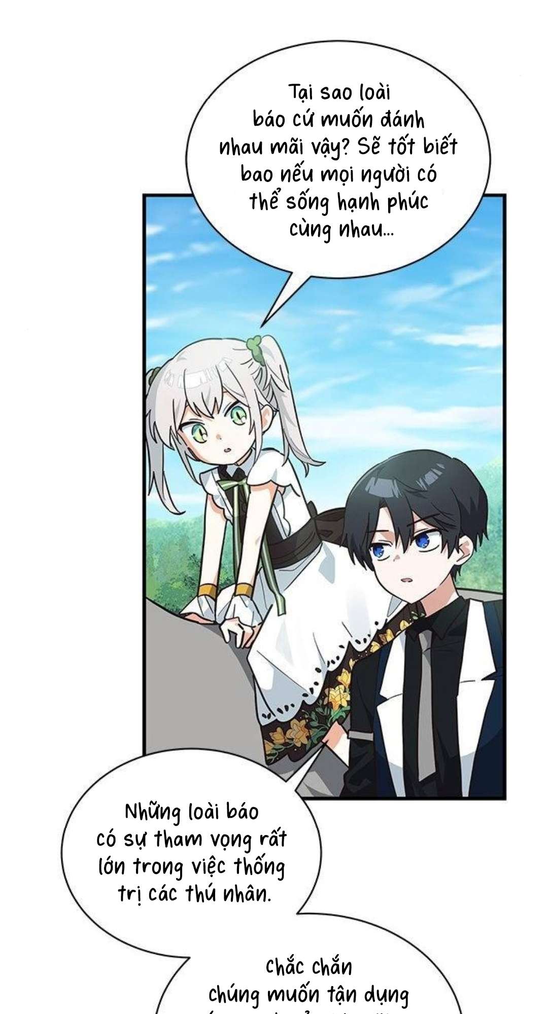 mèo con được gia tộc sói nhận nuôi? chapter 24 13