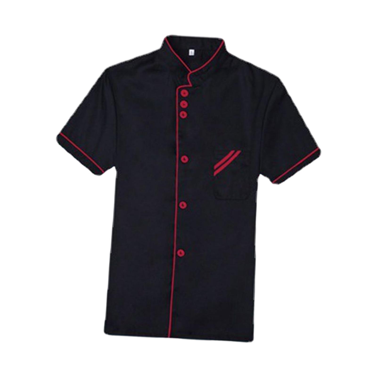Chef Jacket Waiter Waitress Apparel Comfortable  for