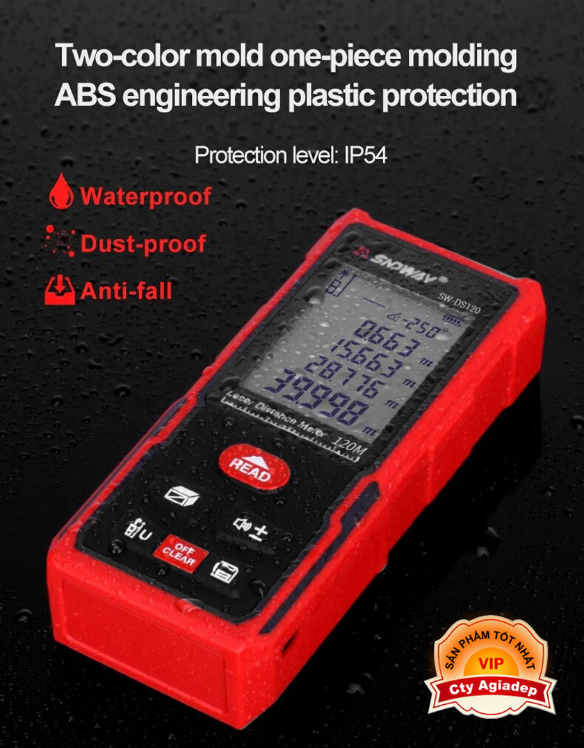 Máy Đo Khoảng Cách Laser Loại 50m / 70m/ 100m/ 120m SNDWayĐa Năng - Dễ Dàng Sử Dụng Từ Xa