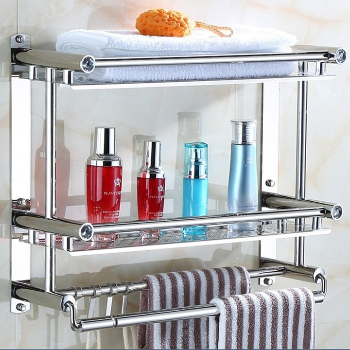 Kệ nhà tắm inox cao cấp