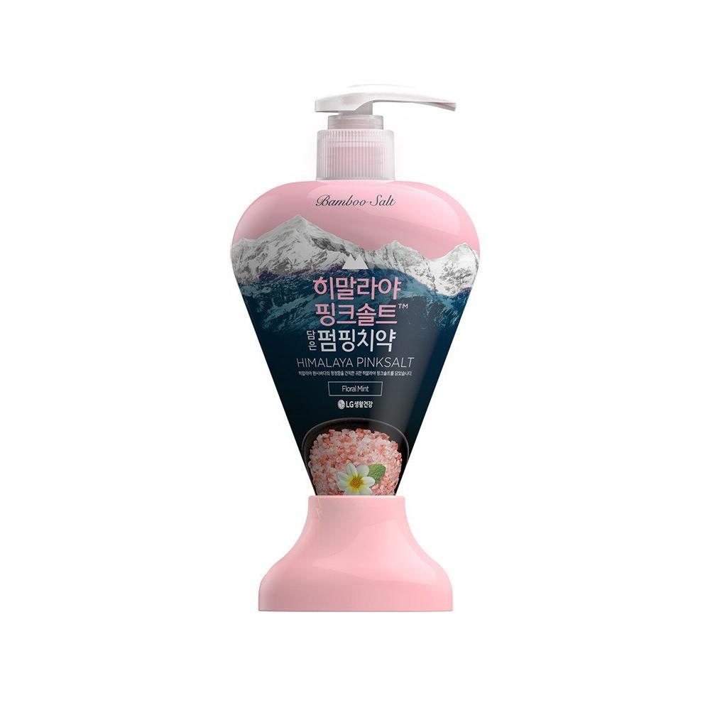 Combo 2 Kem đánh răng Bamboo Himalaya Pink Salt Floral Mint Hương Hoa Bạc Hà 285gx2