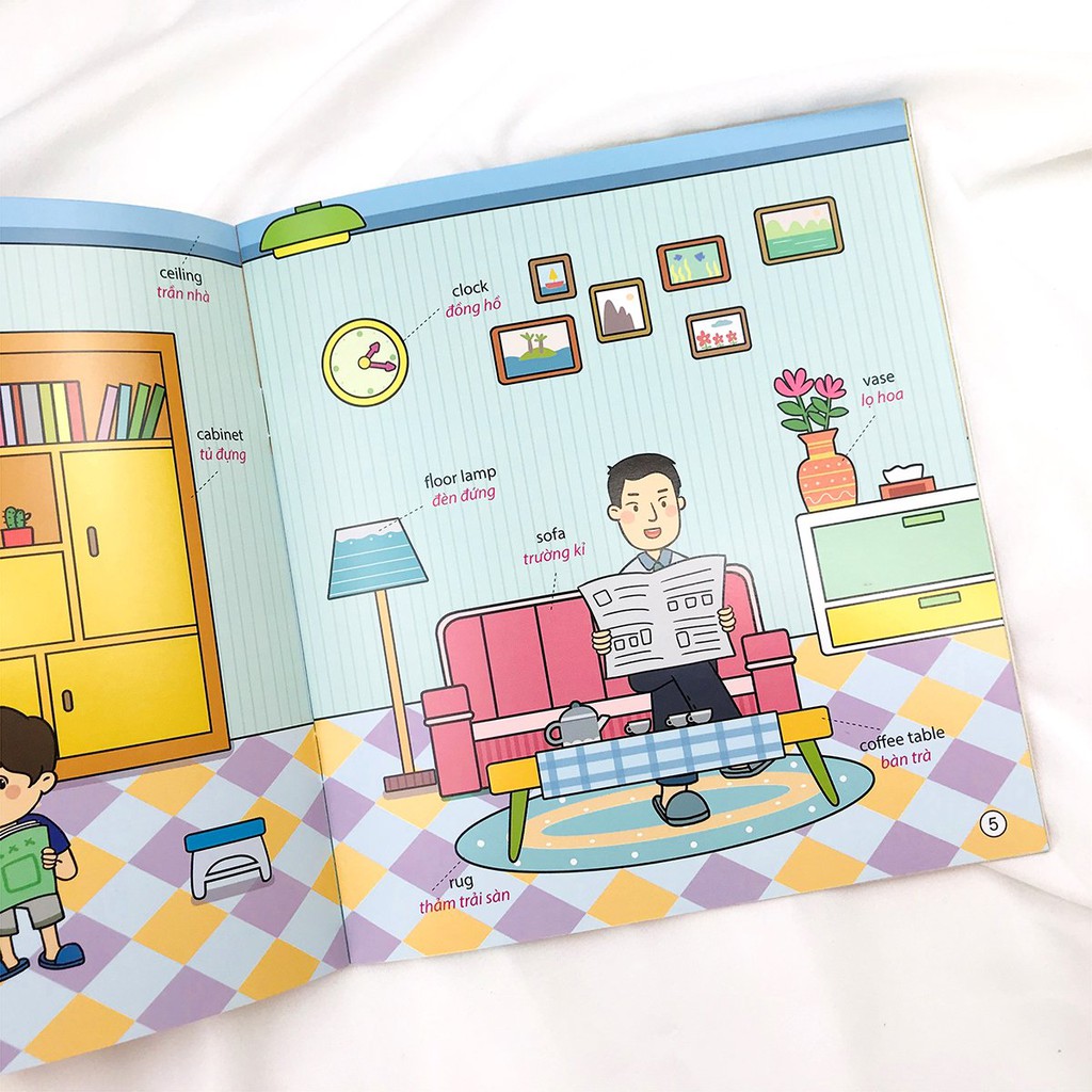 Bộ Sách Tiếng Anh Đầu Tiên Của Bé - 5 Phút Mỗi Ngày