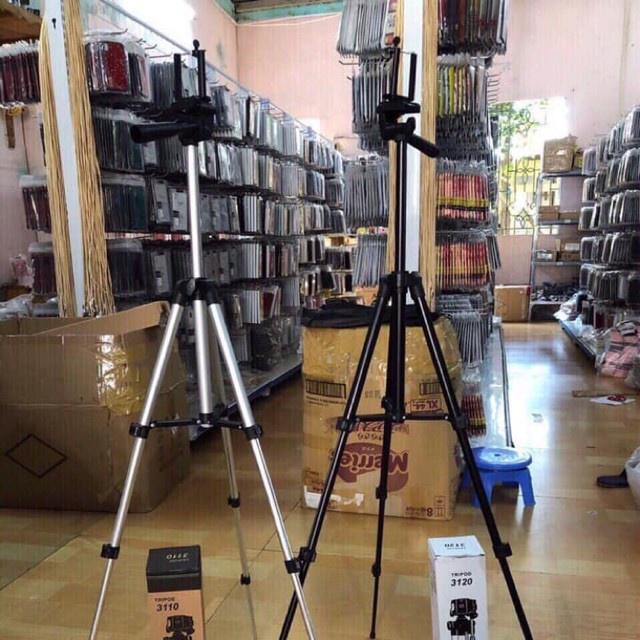 Gậy Tripod 3120, 3110 - Gậy Live Stream - Gậy chụp hình tự sướng 3 Chân Đa Năng