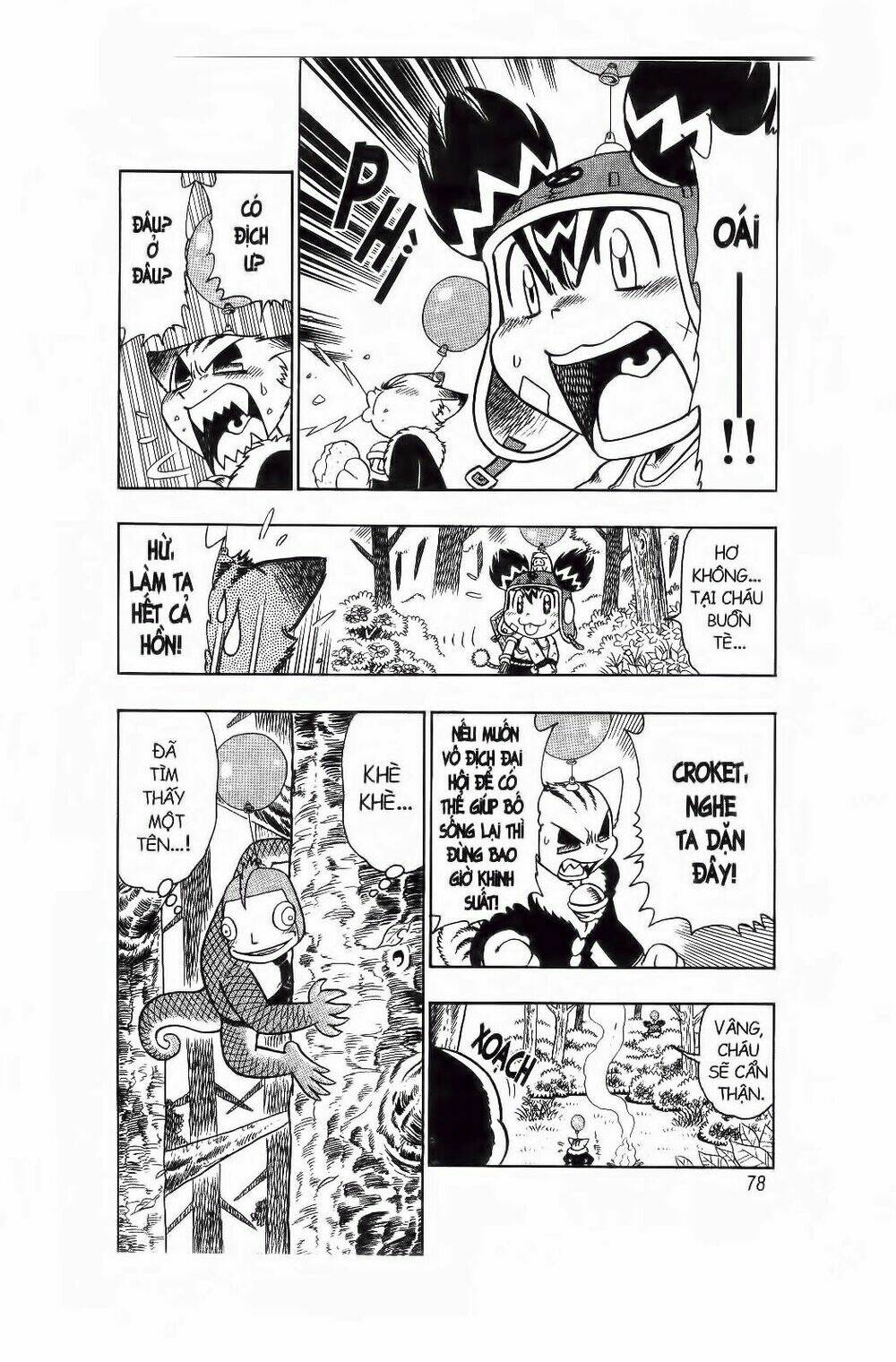 cuộc phiêu lưu của crocket chapter 3 2