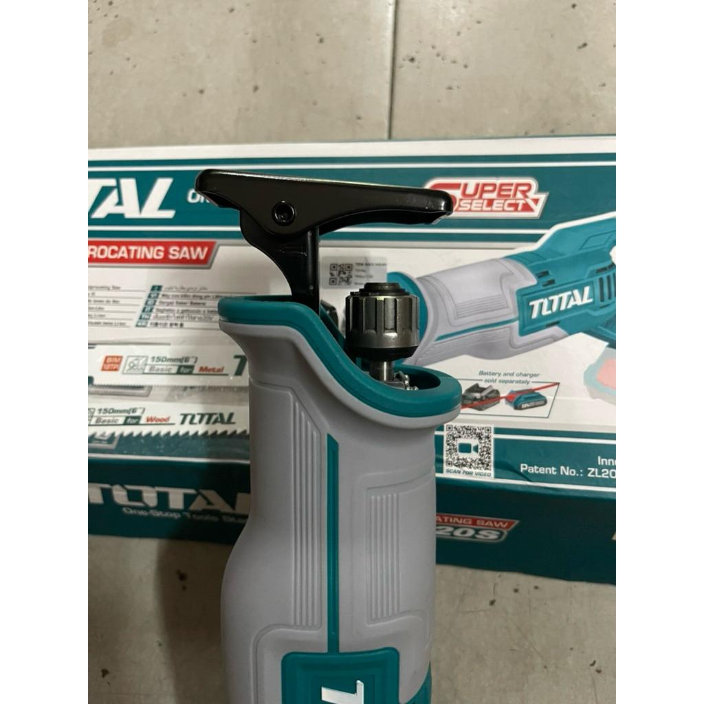 MÁY CƯA KIẾM DÙNG PIN 20V (KHÔNG KÈM PIN &amp; SẠC) TRSLI2108 TOTAL -HÀNG CHÍNH HÃNG