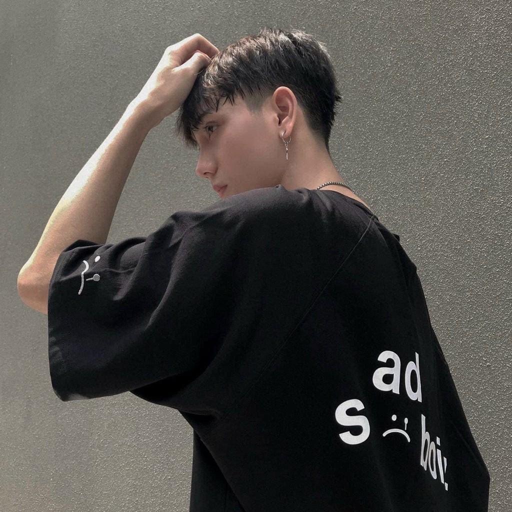 Áo Thun Local Brand SadBoiz Nam Nữ Tay Lỡ Oversize Unisex Full Mạc