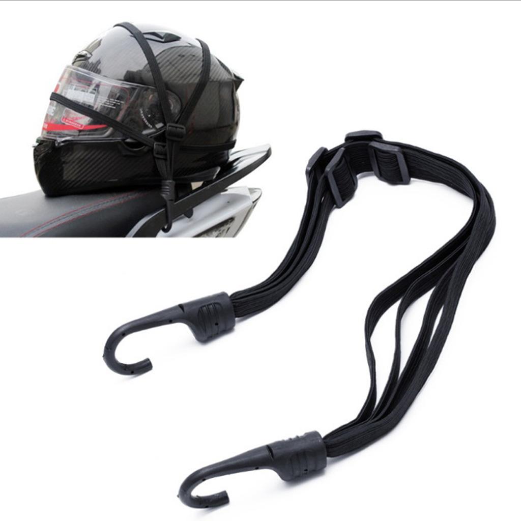 Adjustable Bungee Cord Cargo Motorcycle Helmet Elastic Rope Storage Tie Down